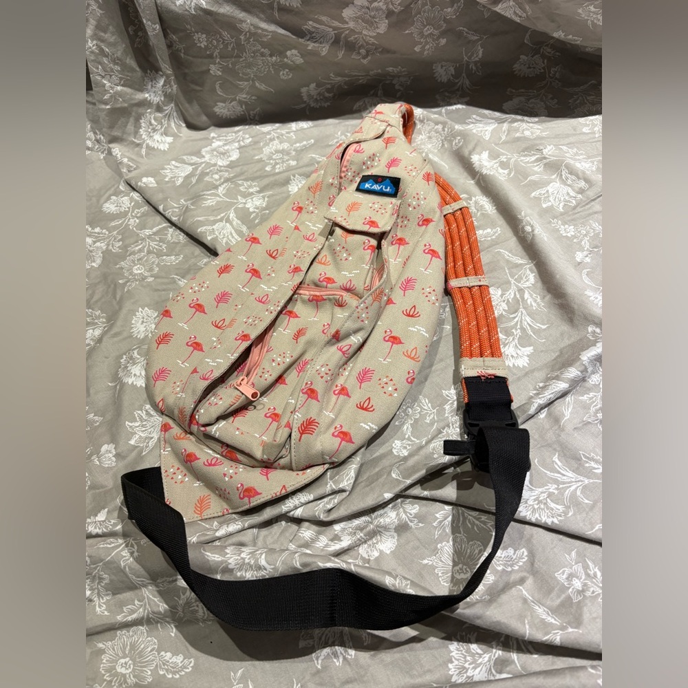 KAVU rope bag sling flamingo